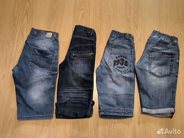 Джинсовые шорты на мальчика