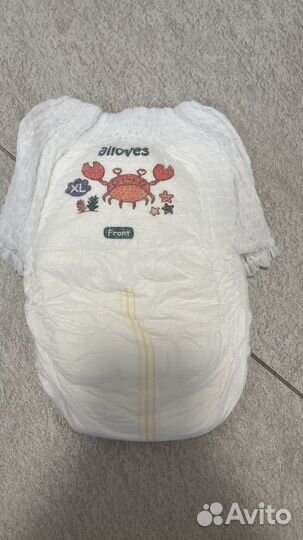 Подгузники трусики Alloves XL 100 шт