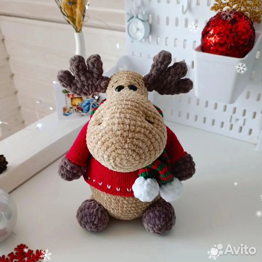 Новогодние Игрушки Подарки. Вязаные. Ручная работа