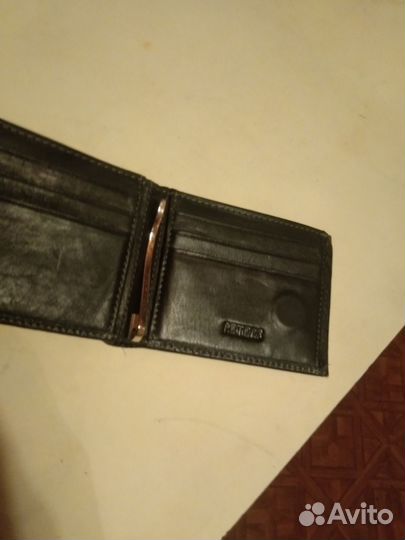 Кошелек мужской кожаный