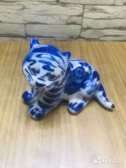 Тигренок гжель