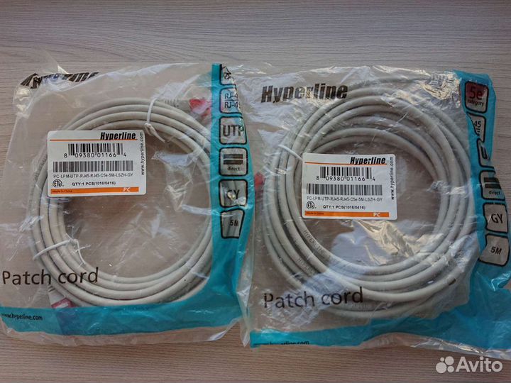 Интернет кабель patch cord