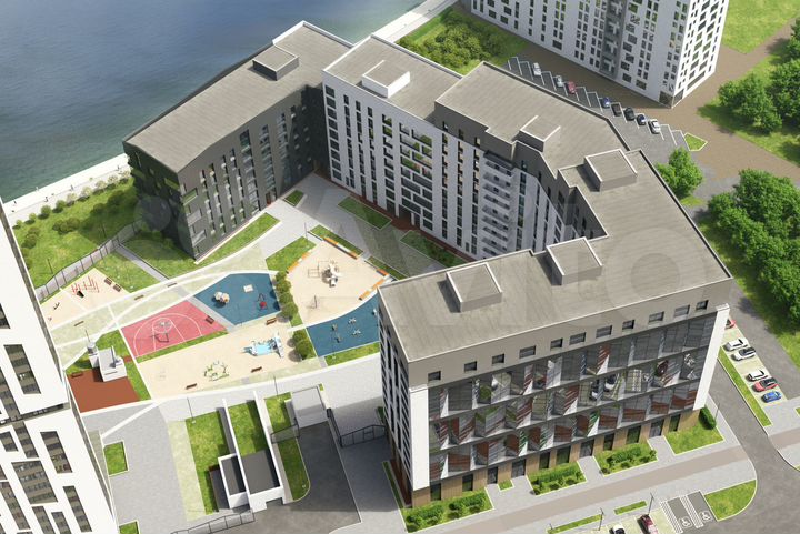 2-к. квартира, 68,3 м², 4/12 эт.