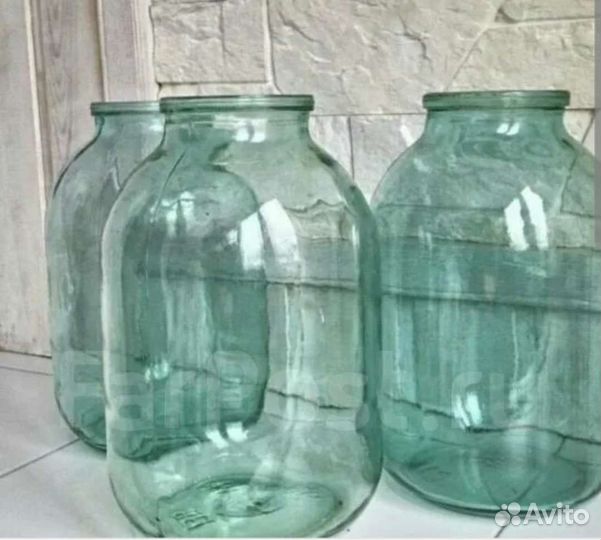 Стеклянная банка 3л, обмен
