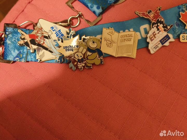 Значки олимпиада сочи 2014