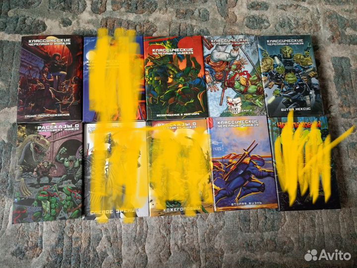 Классические черепашки ниндзя комикс