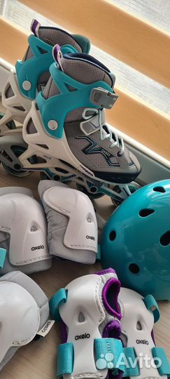 Детские ролики и защита