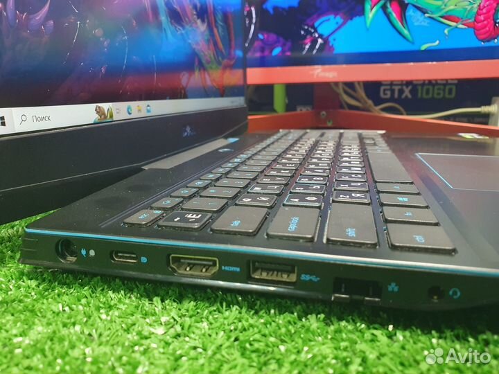 Игровой ноутбук dell G3 gtx 1650 i5