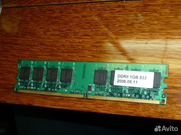Оперативная память для компьютера 1GB DDR2 533