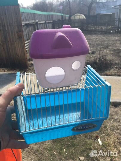 Клетка и домик для грызунов