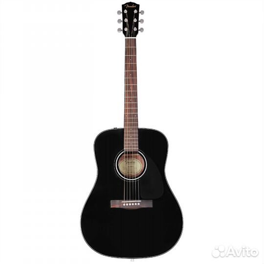 Гитара Fender CD-60 Black