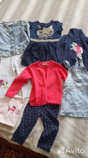 Вещи пакетом на девочку на 2-3 года