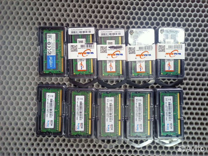 Оперативная память ddr3, ddr3l для ноутбука