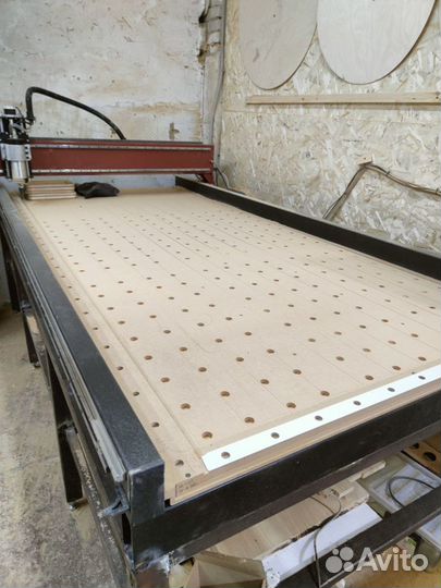 Фрезеровка по дереву/пластику чпу