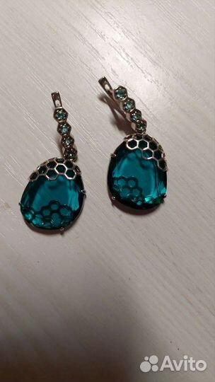 Серебряные серьги