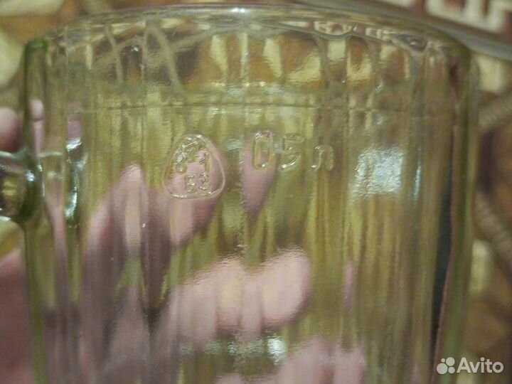 Кружка пивная 0.5л СССР редкая