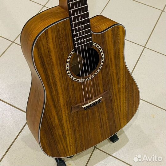 Гитара акустическая новая Flight D-155c teak NA