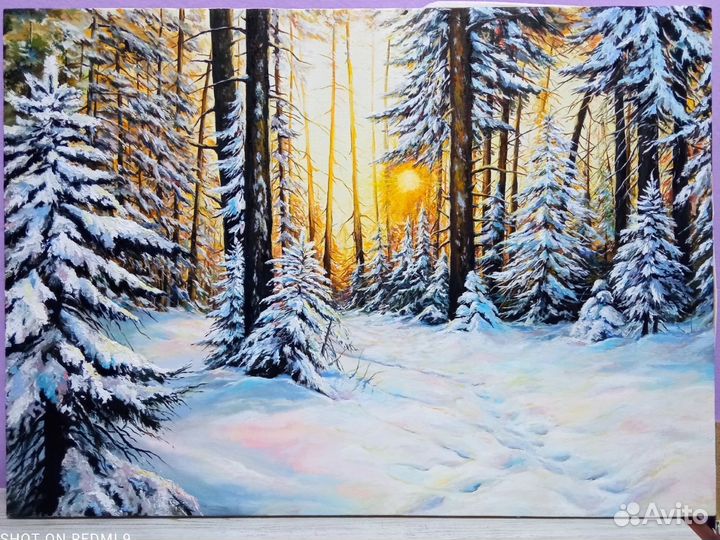 Картина маслом на заказ