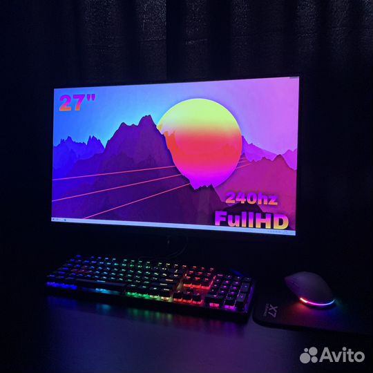 Монитор 240гц 27