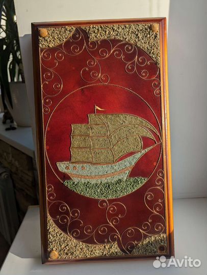 Нарды украшенные камнями