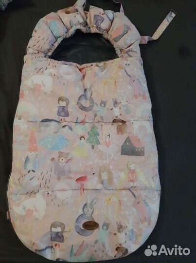 Конверт зимний в коляску Мечты принцессы