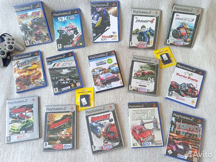 Оригинальные игры PS2