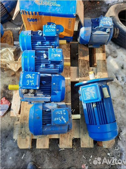 Вывоз по РФ Крановые Электродвигатели