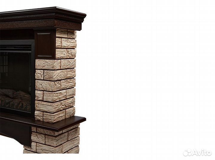 Портал Firelight Forte Wood Classic камень, шпон