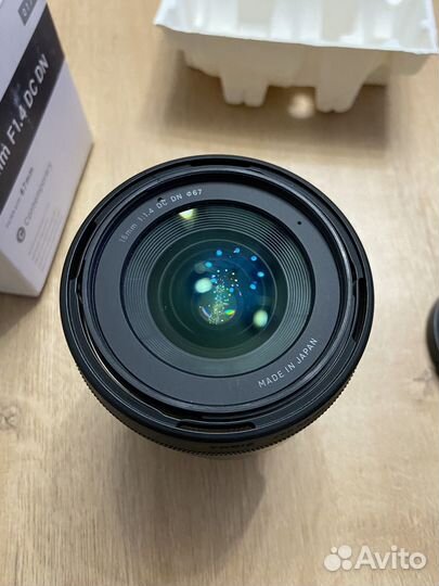 Объектив Sigma 16mm f 1.4 micro 4/3