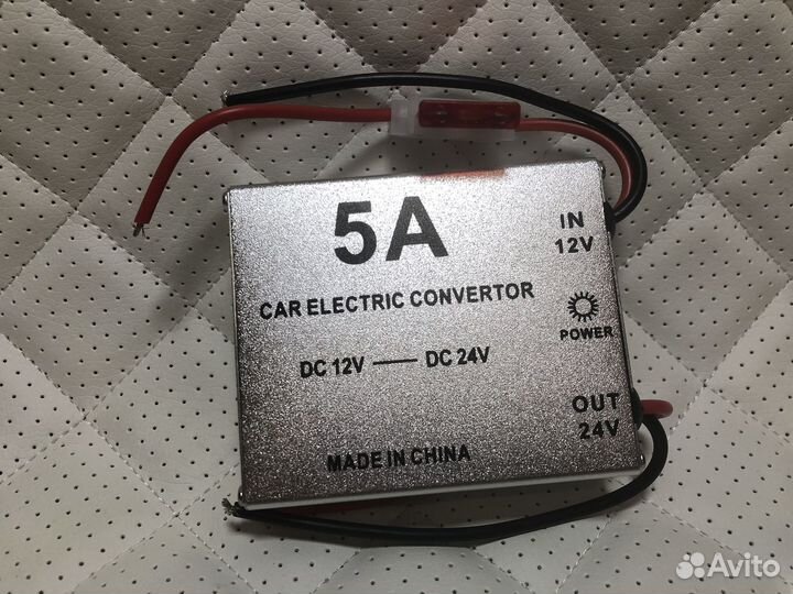 Преобразователь напряжения 12 на 24V 5A