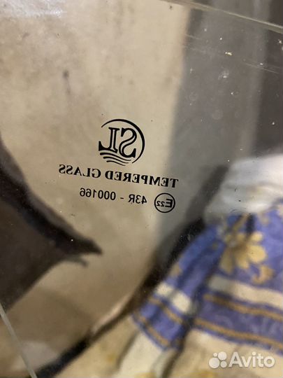 Стекло заднее правое (форточка) 2109/2114