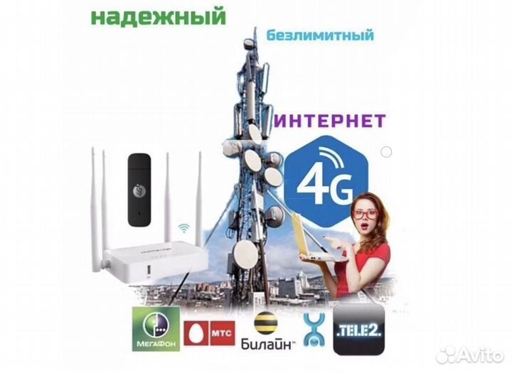 Безлимитный интернет 4g