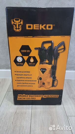 Мойка высокого давления Deko dkcw150 Pro 1800 Вт