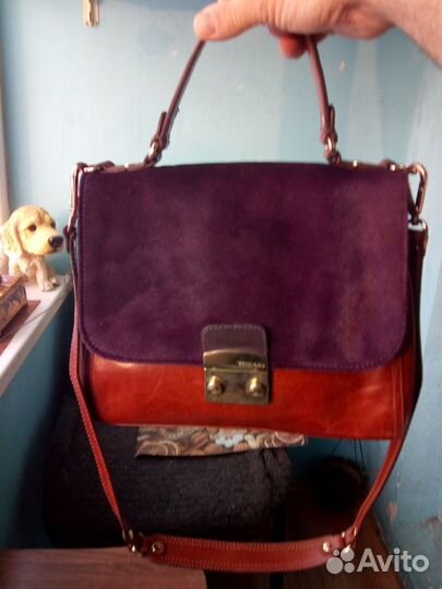 Сумка Kesslord нат кожа Франция новая