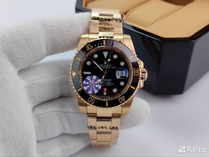 Часы мужские Rolex submariner золотой