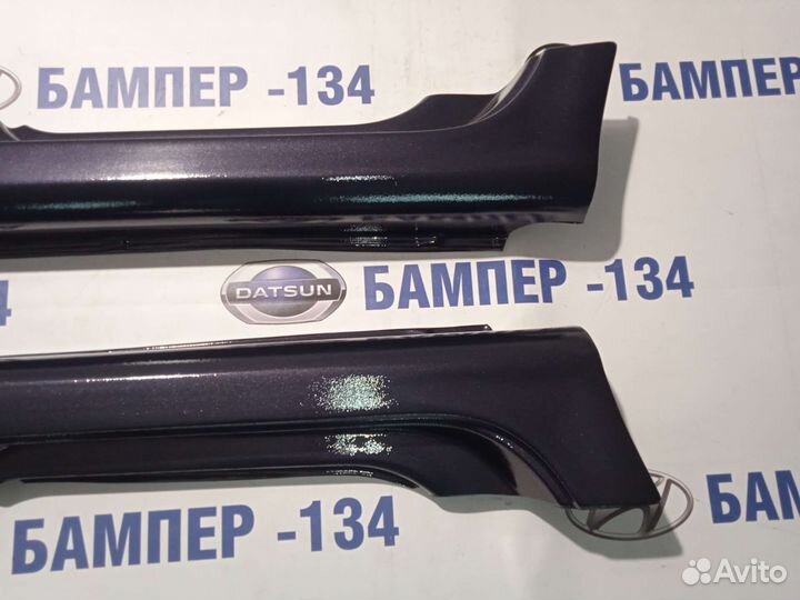 Накладки на пороги Лада Калина 1 Изабелла -515