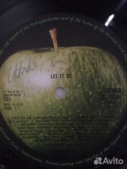 Виниловая пластинка The Beatles