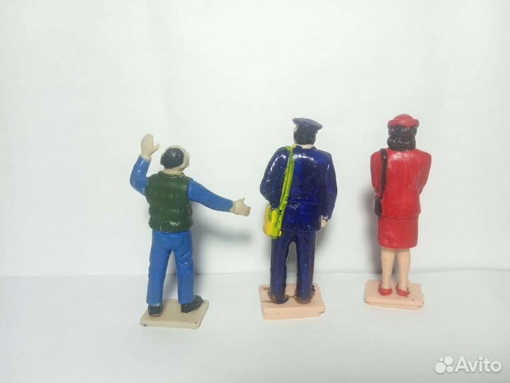 Фигурки для макета железной дороги