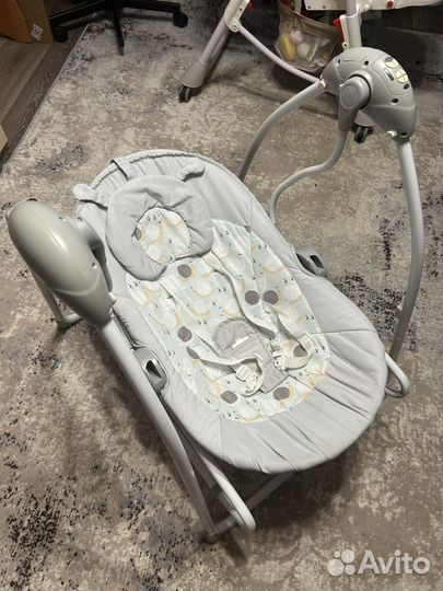 Детские электронные качели/шезлонг