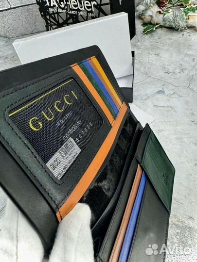 Кожаный кошелек Gucci