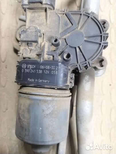 Трапеция дворников с моторчиком опель астра h