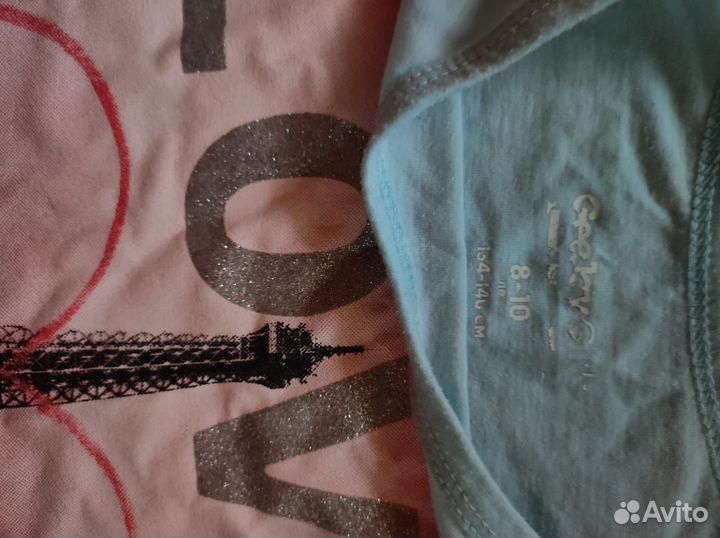 Футболка на девочку 8-10 лет