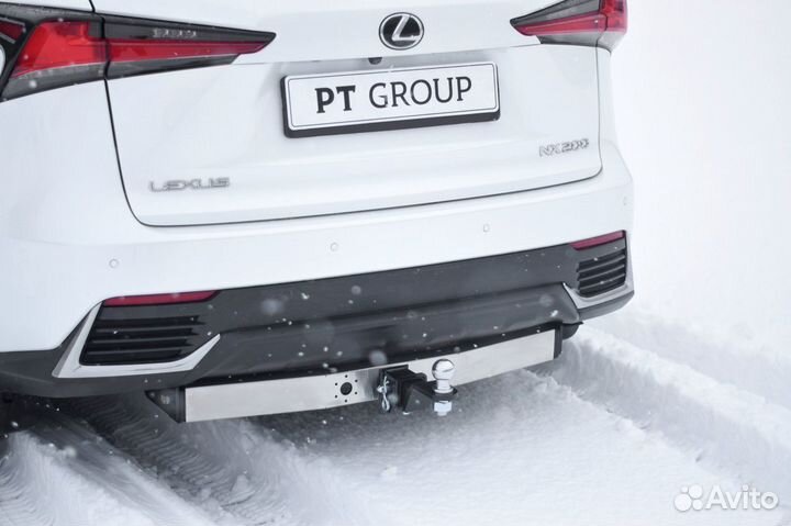 Фаркоп lexus NX с 2014/ съёмный квадрат