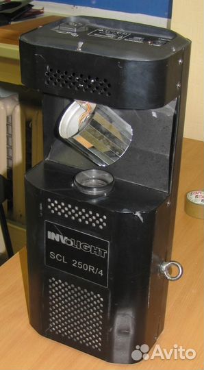 Светомузыка сканер IL250 Роллер зеркальный Mic DMX
