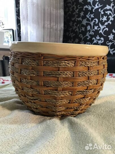 Керамический горшок