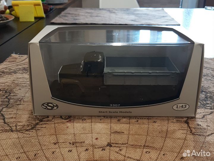 Модель грузовика газ 3307, горький ssm