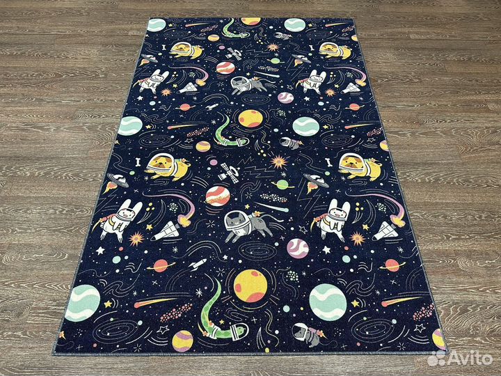 Палас детский 1.5х2.3 Космос