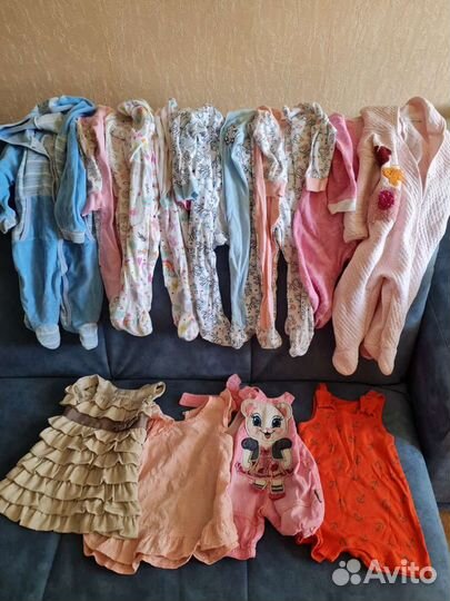 Пакет вещей для девочки
