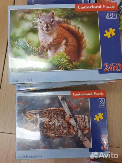 Пазлы Castorland от 3+ до 8+