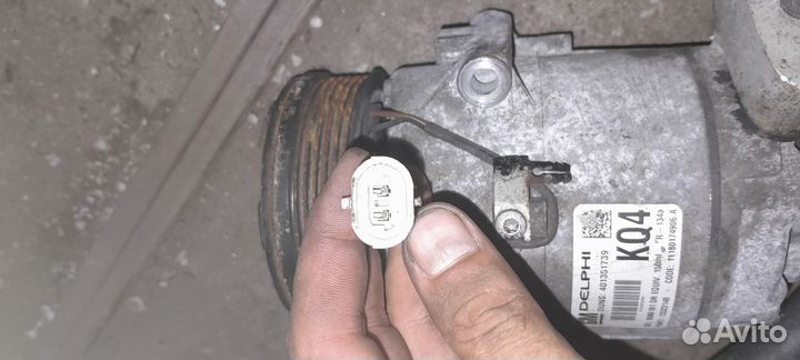 Компрессор кондиционера opel